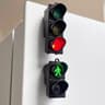Playful Traffic Light Pedestrian Signal Refrigerator Magnet Decoration For Homes 3