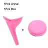 1pc Portable Female Urination Device Pee Funnel With Storage Box 2