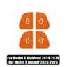 Tesla Model 3 Model Y Door Button Interior Sticker Set 5