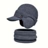 Fleece Lined Winter Balaclava Mask And Neck Scarf 3