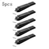 Professional Black Stainless Steel Nail Clippers For Thick Nails 13