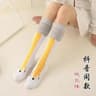 Funny Chicken Leg Over Knee Novelty Socks 1