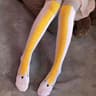 Funny Chicken Leg Over Knee Novelty Socks 4