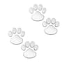 Raised 3D Paw Print Car Stickers For Animal Lovers And Pet Owners 7