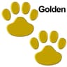 Raised 3D Paw Print Car Stickers For Animal Lovers And Pet Owners 2