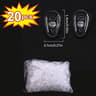 Clear Silicone Air Cushion Nose Pads For Secure Comfortable Everyday Eyeglass Fit 2