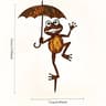 Rustic Iron Frog Garden Stake For Vintage Outdoor Yard And Lawn Decor 2