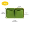 Multi Pocket Wall Hanging Planter Bag For Herbs Flowers And Vertical Gardens 2