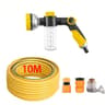 High Pressure Car Wash Spray Gun With Foam Bottle And 10M Hose 2