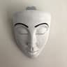 Human Face Resin Wall Planter For Indoor Outdoor Garden Plant Decor 1