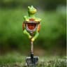 Cute Gnome Frog Rabbit Turtle Garden Statue Set With Decorative Shovels 2
