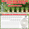 Adjustable Drip Irrigation Kit With 4 By 7mm Hose For Potted Plants 12