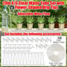 Adjustable Drip Irrigation Kit With 4 By 7mm Hose For Potted Plants 11