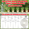 Adjustable Drip Irrigation Kit With 4 By 7mm Hose For Potted Plants 4