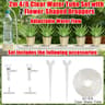 Adjustable Drip Irrigation Kit With 4 By 7mm Hose For Potted Plants 1