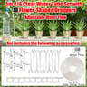 Adjustable Drip Irrigation Kit With 4 By 7mm Hose For Potted Plants 5