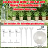 Adjustable Drip Irrigation Kit With 4 By 7mm Hose For Potted Plants 2