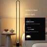 Minimalist RGB LED Floor Lamp With Remote Dimming And Eye Friendly Light 1