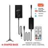 Smart RGB Corner Floor Lamp Pair With App And Remote Control 1