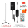 AuraGlow 180CM Smart RGB Corner Floor Lamp 3
