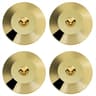 Gold Copper Speaker Isolation Feet Pads 25MM By 5MM 1