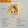 Rotatable LED Wall Reading Light With Type C USB Charging 6