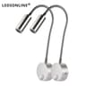2 Piece Modern Wall Sconce Set Bedroom Bedside Lights 3
