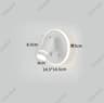 Adjustable LED Bedside Reading Light With USB Charging Port 1