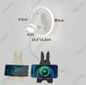 Adjustable LED Bedside Reading Light With USB Charging Port 7