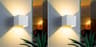 Smart RGB Cube Wall Light Adjustable Up Down LED Sconce 2