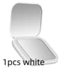 Compact LED Pocket Makeup Mirror 2X Magnifying Folding Travel Beauty Mirror 2