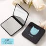 Durable Double Sided Pocket Mirror Square Foldable Travel Makeup Mirror 1
