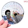 Portable Convex Selfie Mirror 5cm Handheld Photography Vlogging Travel Prop 3