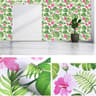 Black And White Floral Peel And Stick Wallpaper Removable Bird Contact Paper 6