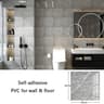 MarbleEase Peel And Stick Marble Wallpaper Waterproof Tile Wall Sticker PVC Wall Covering 12