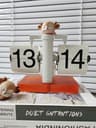 Retro Automatic Flip Desk Clock Large Display Battery Powered Table Clock 14