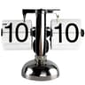 Vintage Automatic Flip Page Desk Clock Battery Powered Retro Table Clock 7