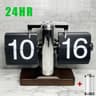 Automatic Retro Flip Desk Clock With Large Number Display 3