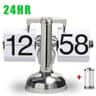 Retro Automatic Flip Desk Clock With Metal Frame 2