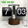 Retro Automatic Flip Table Clock With Large Number Display 6