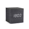 Wood Grain LED Digital Alarm Clock With Voice Control And Temperature Display 3