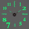 Large Luminous 3D DIY Wall Clock With Silent Quartz Movement 22
