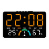 Smart Digital Alarm Clock With Temperature Humidity And Auto Dimming 8
