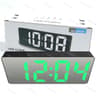 IDEABEL Silent LED Mirror Alarm Clock With Large Digital Display 1