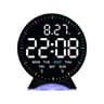 Smart LED Digital Alarm Clock With Dual Alarms And 8Color Mood Light 1