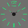 Large 3D Wall Clock With Luminous DIY Numbers And Silent Movement 9
