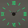 Large 3D Wall Clock With Luminous DIY Numbers And Silent Movement 18