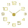 Modern 3D Wall Clock With DIY Acrylic Mirror Design 1