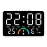Smart Digital Alarm Clock With Temperature Humidity And Dual Alarms 2