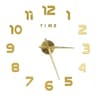Modern 3D DIY Wall Clock With Acrylic Mirror Finish 26